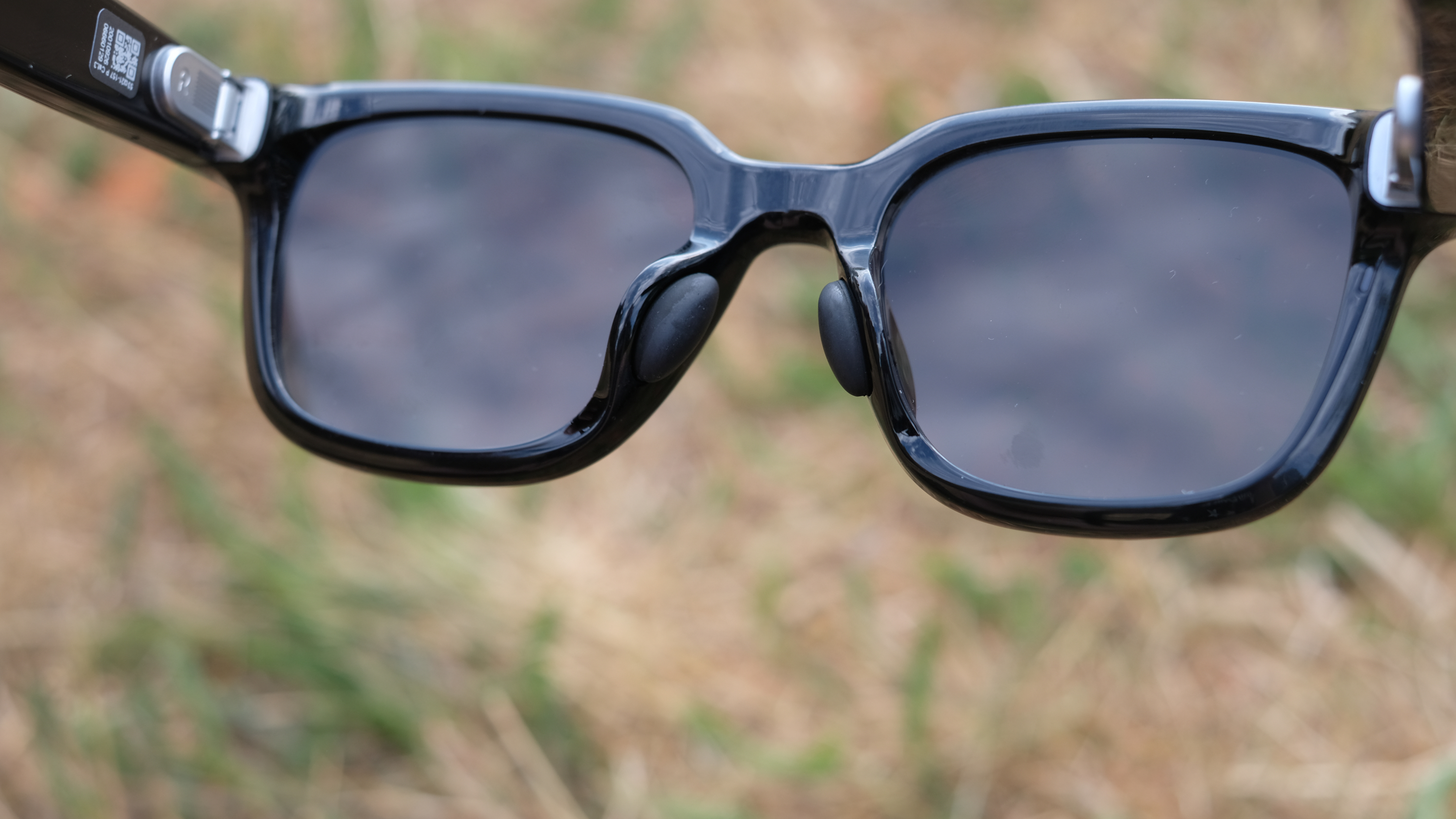 Hands-on photograph of Rokid AI Glasses Style