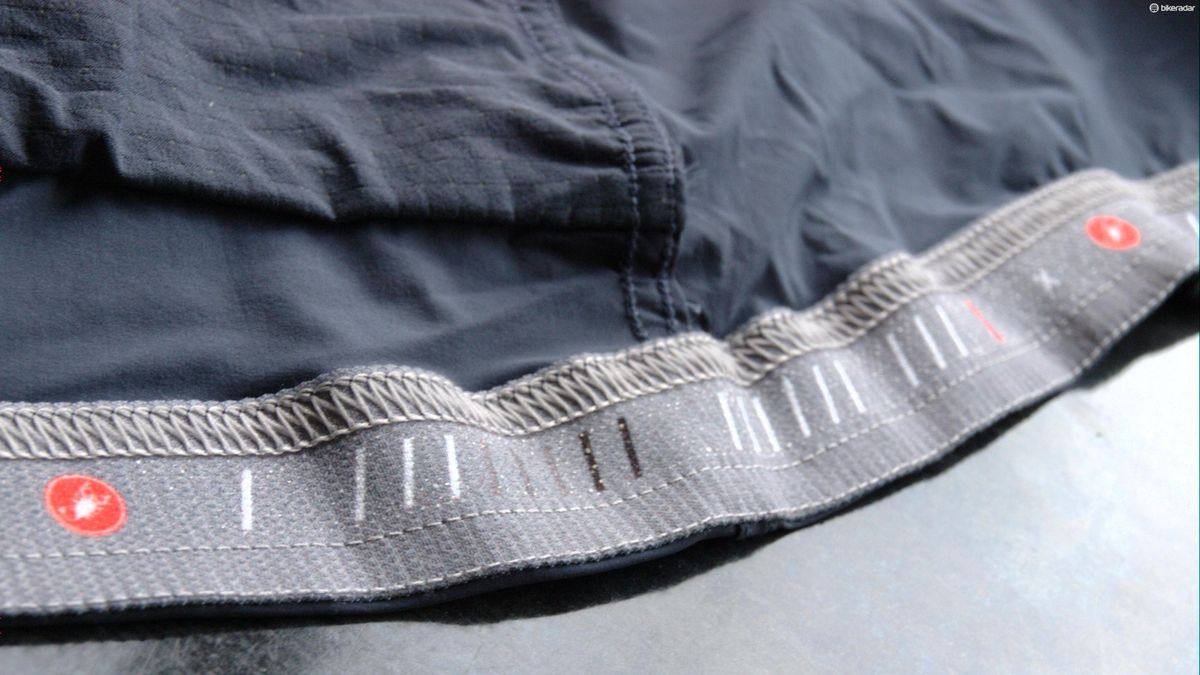 The slash motif also appears on the inside hem of the jersey (Tom Ballard / Immediate Media)