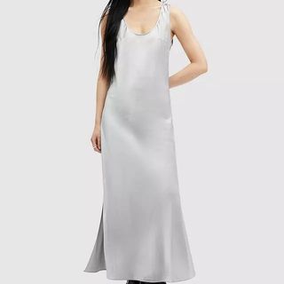 AllSaints Satin Maxi Dress