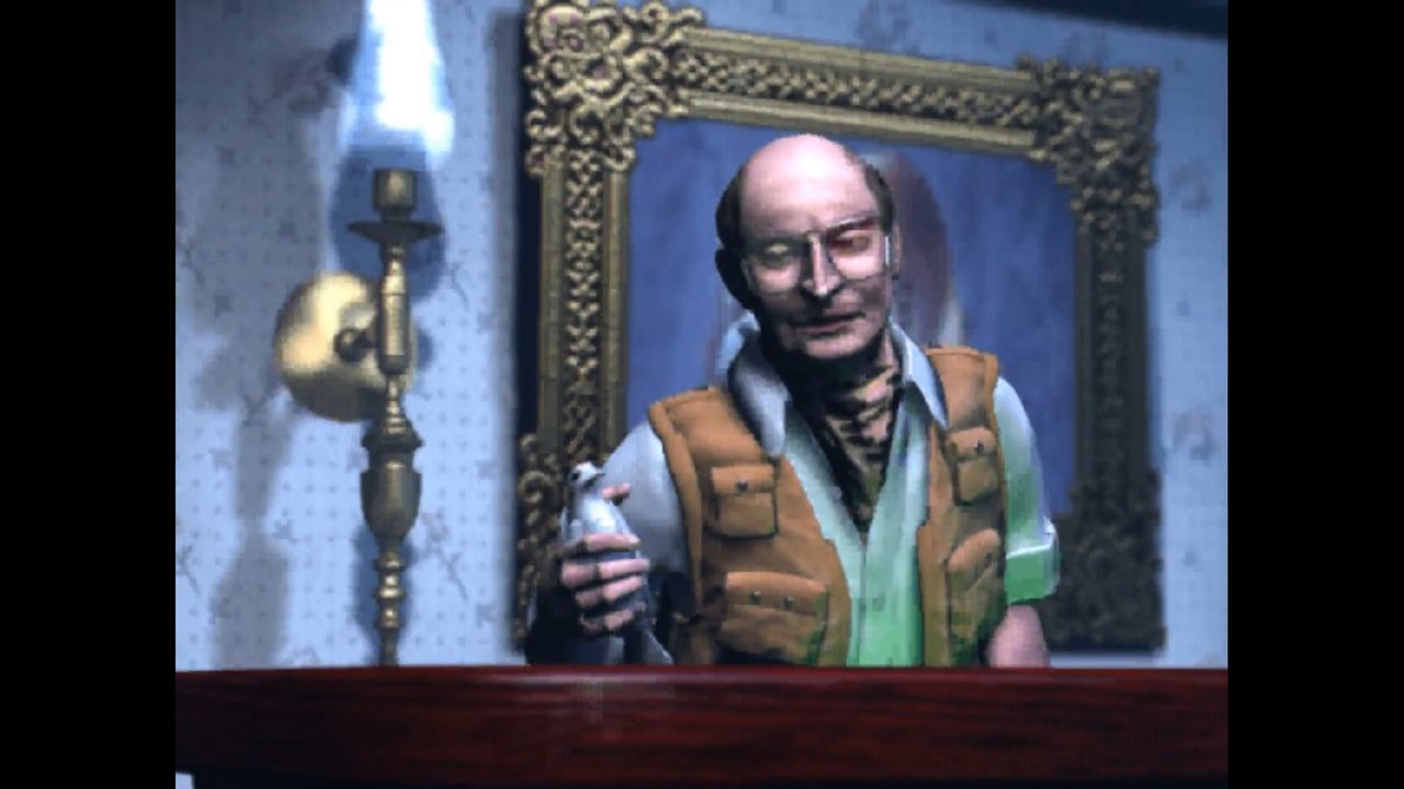 A still from one of the original cinematics