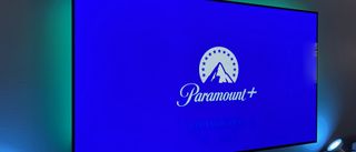 Paramount Plus logo on a TV