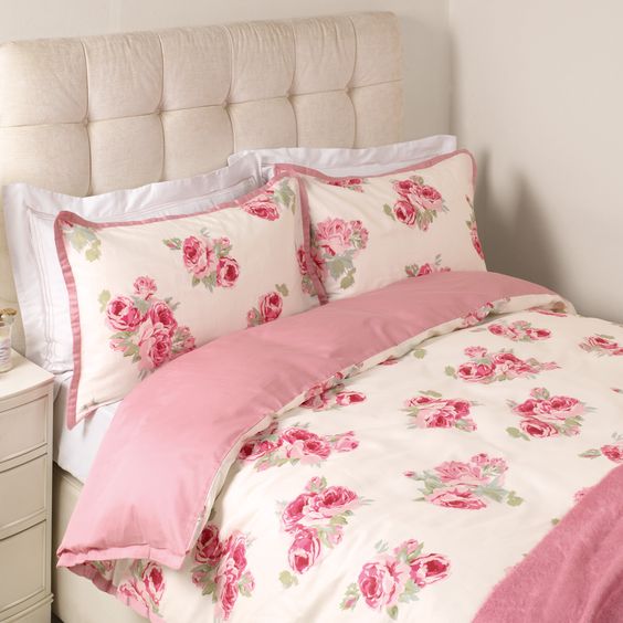 Couture Rose Cotton Duvet Cover