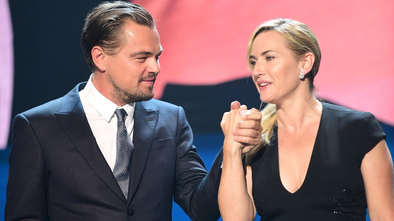 Kate Winslet and Leonardo DiCaprio