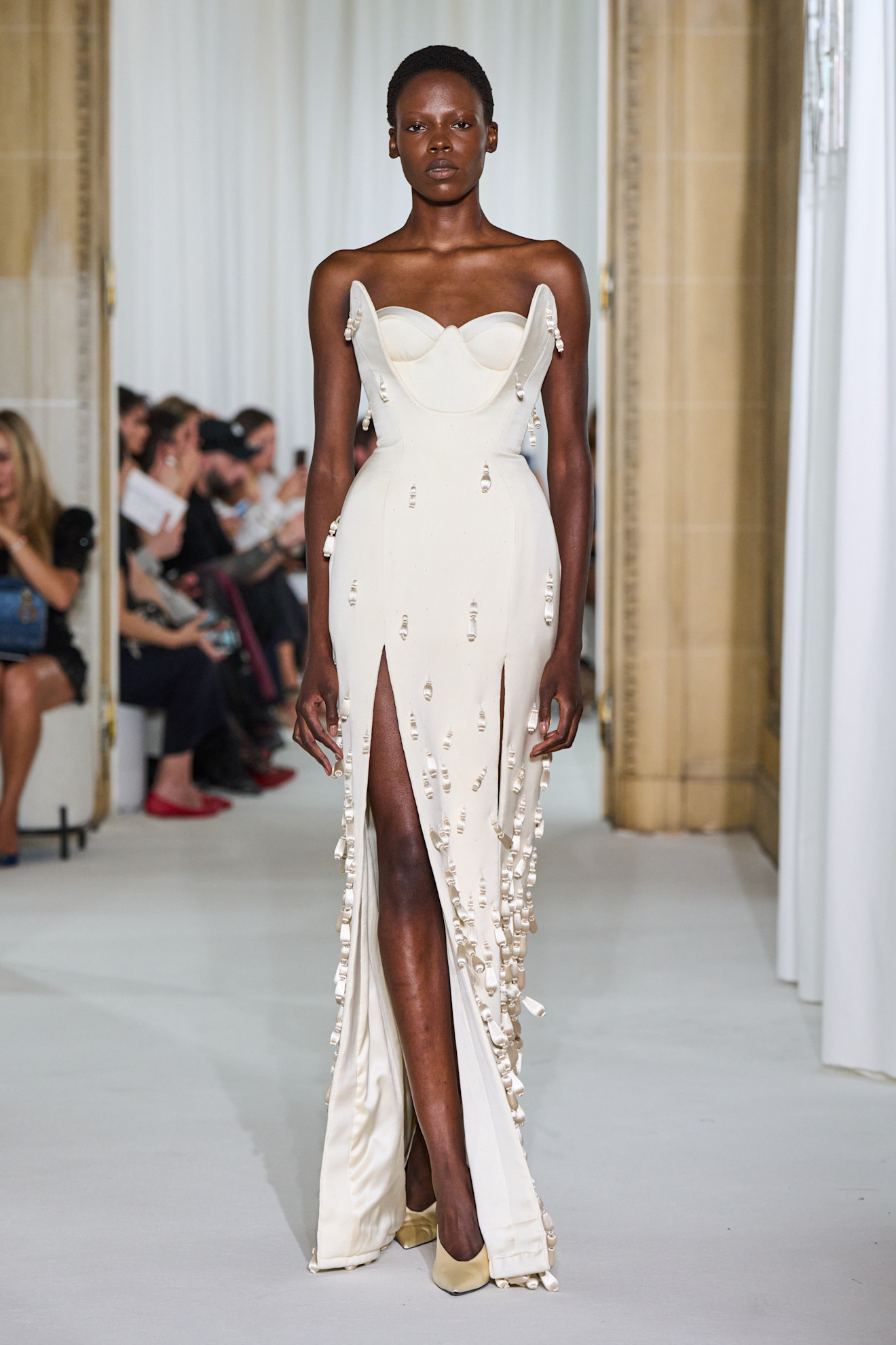 A pearl look from Ashi Studio's Couture autumn/winter 2025 collection
