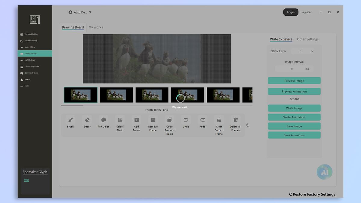Epomaker Driver screenshots