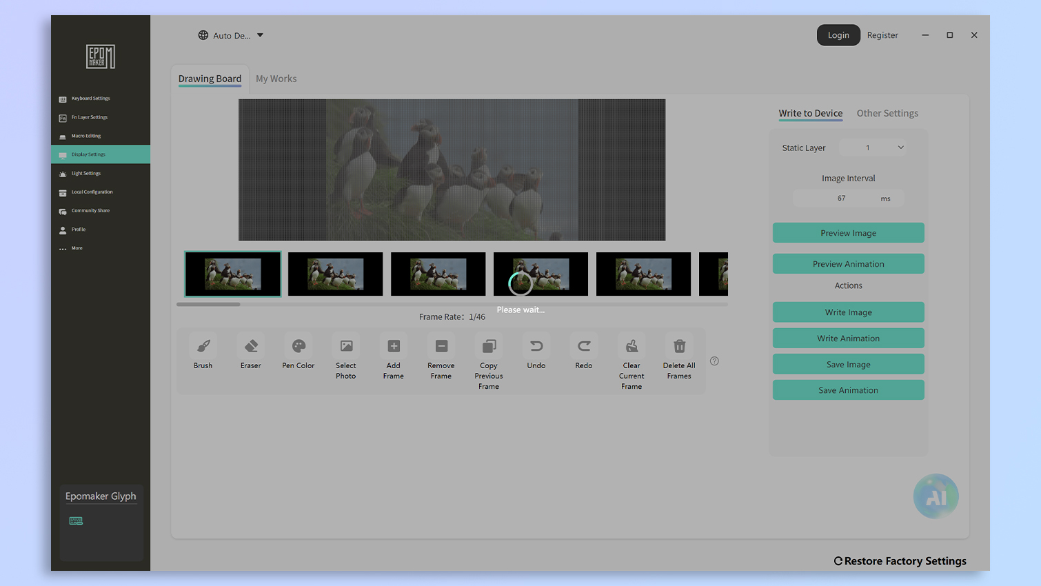 Epomaker Driver screenshots