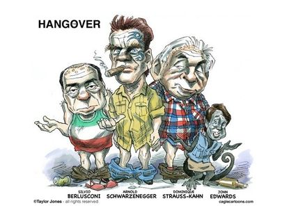 Politicos' real life hangover