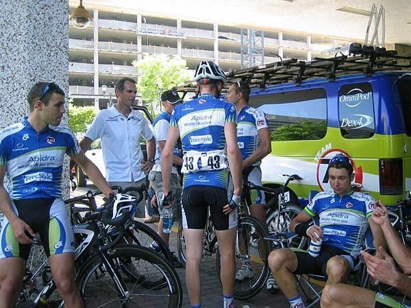 The Team Type 1 crew chill out