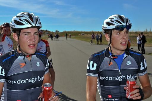 May in Canberra is autumn weather, but top-10 finishing team-mates Adam Phelan and Alistair Loutit (McDonagh Blake-Witness) felt the heat today.