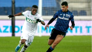 Atalanta player Cristian Romero (right) and the rest of his team will face Parma on Jan. 6.