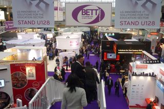 BETT show floor