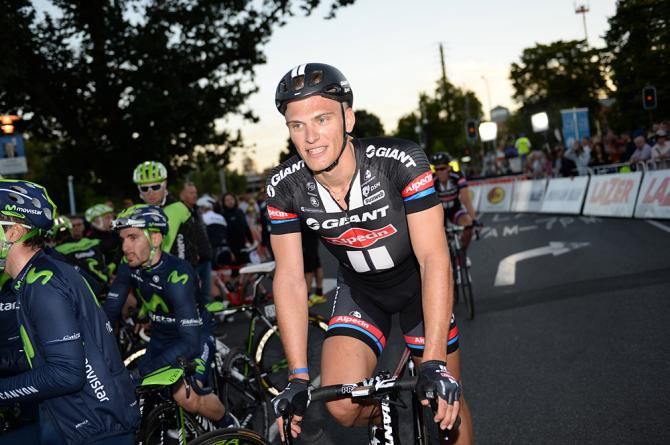 Marcel Kittel (Giant-Alpecin) after winning the People's Choice Classic