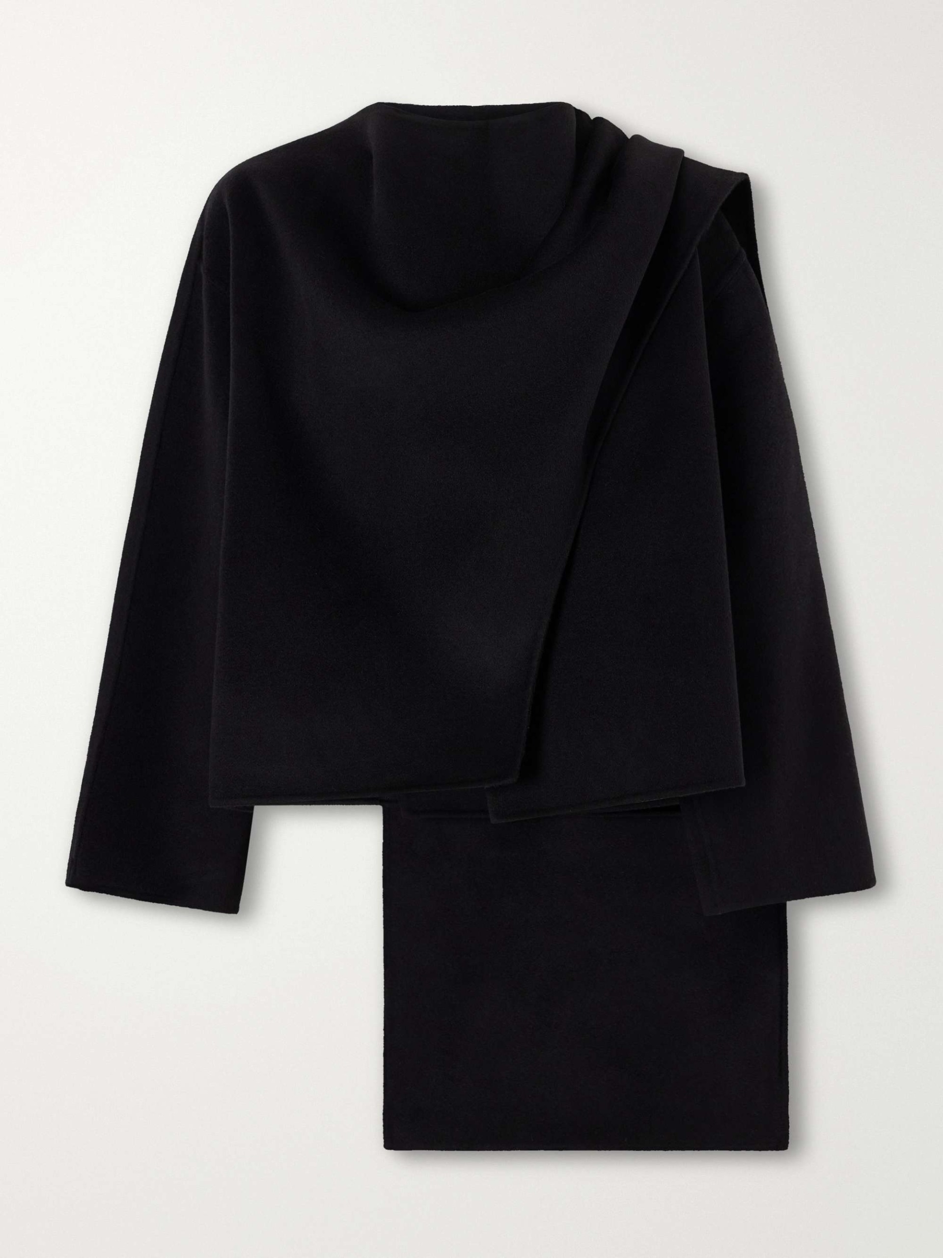 Halehurst Cape-Effect Wool, Cashmere and Silk-Blend Jacket