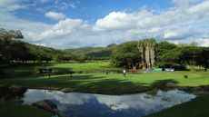 The 18th hole at Gary Player Country Club
