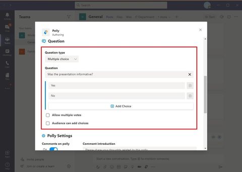 How To Create Polls On Microsoft Teams 