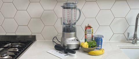 Breville the Fresh & Furious with fruit ready to make a smoothie