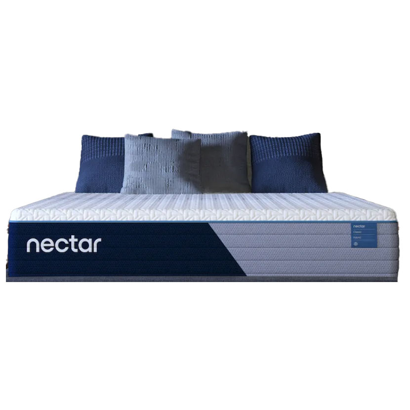 The Nectar Classic Hybrid Mattress against a white background