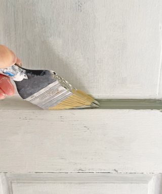Painting a front door