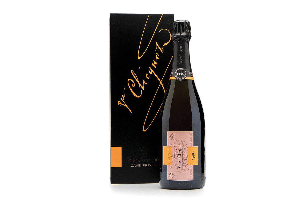 Veuve Clicquot Cave Privee Rose 1990