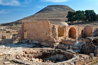 Here, archaeological digs reveal the Herodium