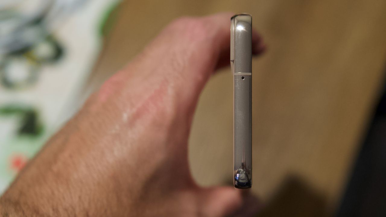 Top of the Samsung Galaxy S22 Plus