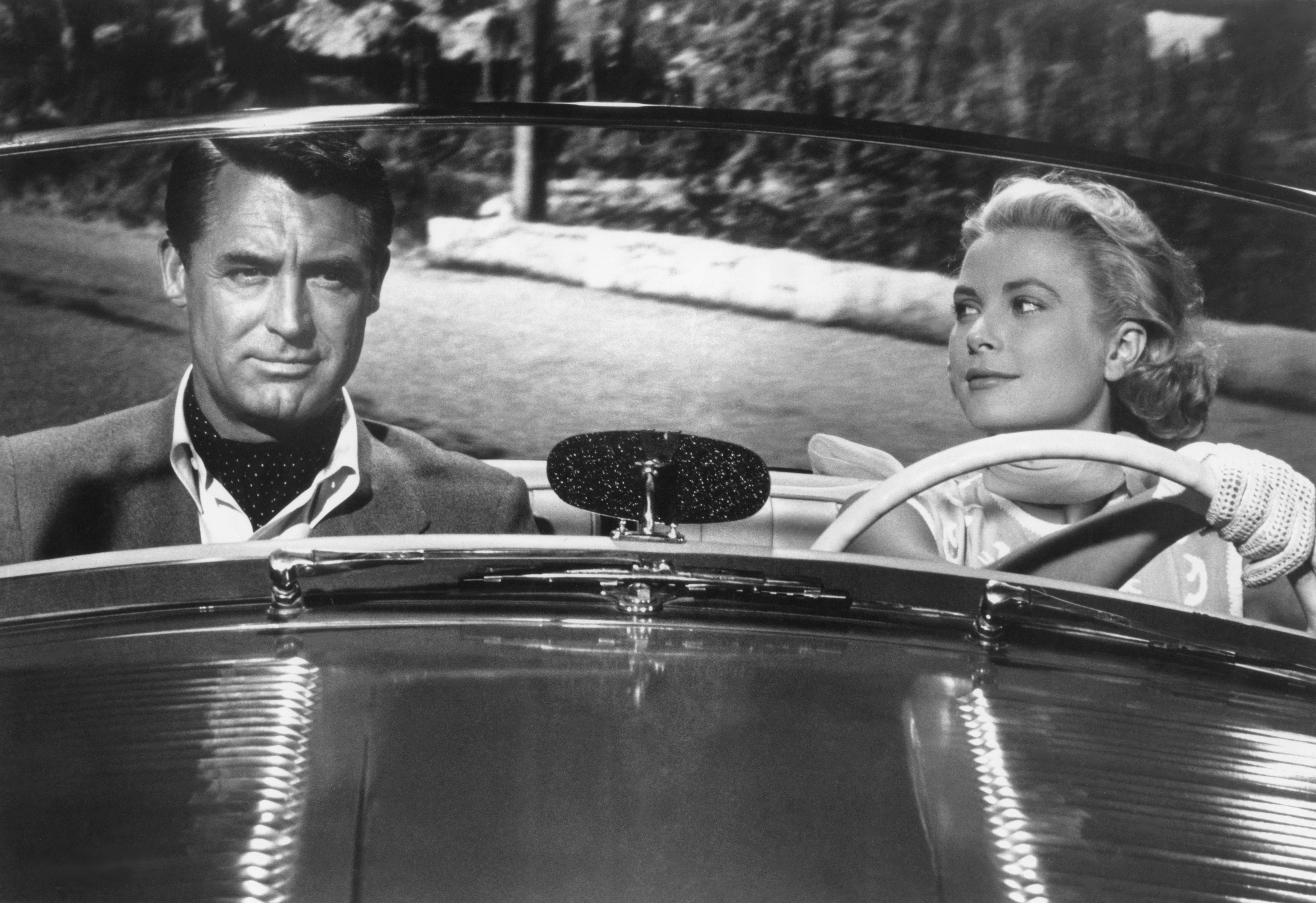 Cary Grant and Grace Kelly in To Catch a Thief