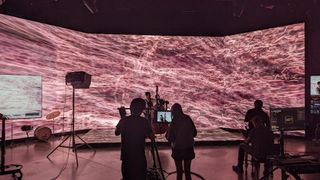 Students explore VR and AR with Stage Prevision on a 50x70-foot stage and a 44x16-foot ROE LED at Miami University.