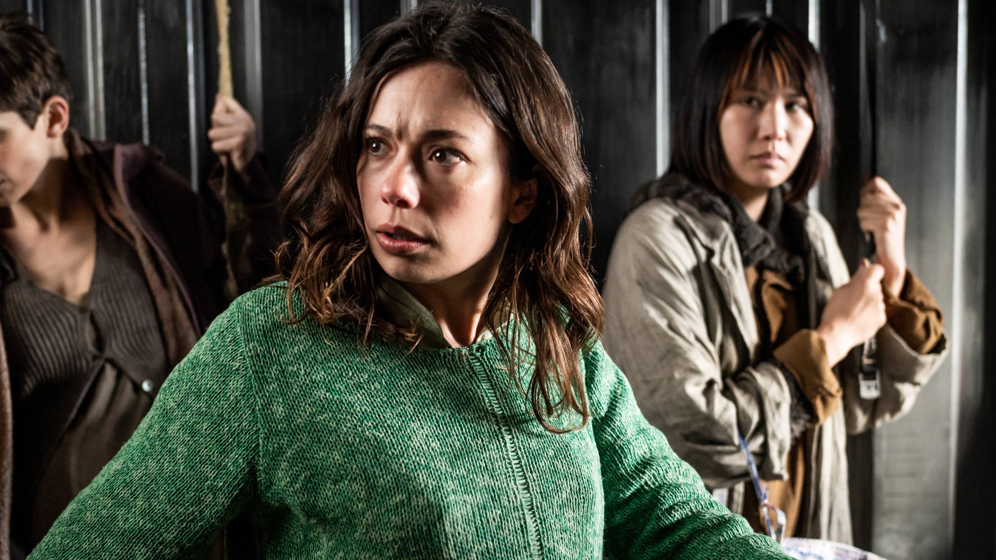 Anna Castillo as Mia in "Nowhere"
