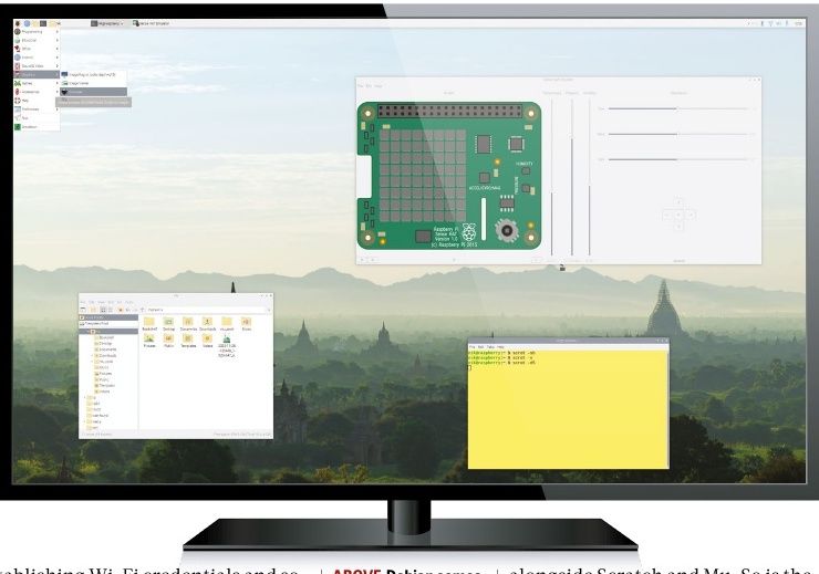 Debian with Raspberry Pi Desktop main image