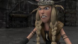 Kristen Wiig's character in How To Train Your Dragon.