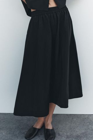 Zara Full Midi Skirt