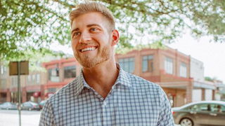 Facial expression, Smile, Design, Photography, Real estate, Vehicle, Car, Facial hair, Dress shirt, Beard,