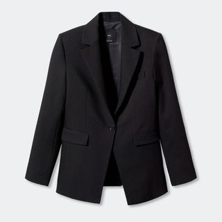 Mango Suit Blazer with Buttons