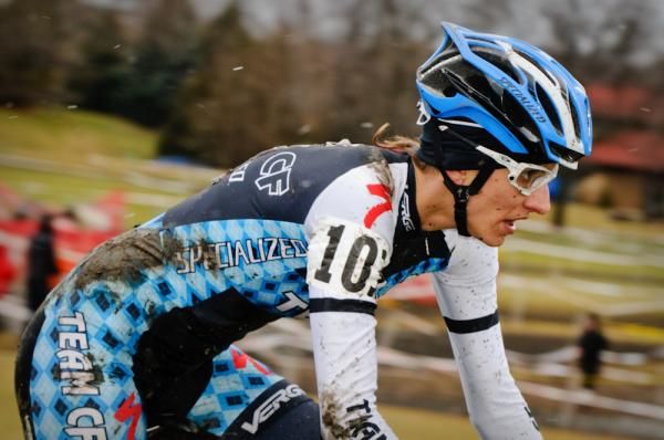 Nicole Thiemann (Team CF-Elite) won the battle for fourth