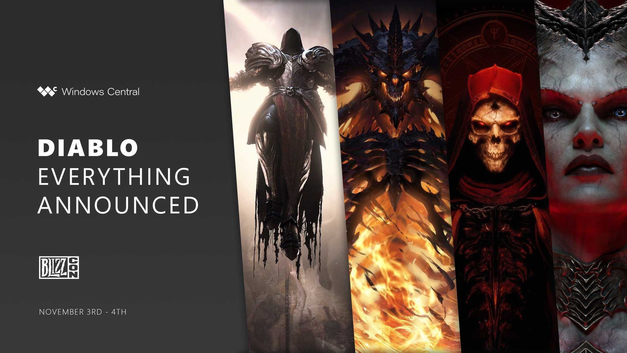 Everything we learned about Diablo 4 at this year's Blizzcon