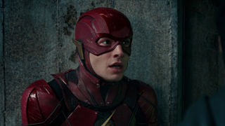 Ezra Miller as The Flash in Justice League