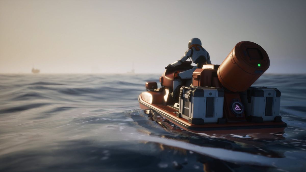 Seafaring survival sim The Last Caretaker gets a big update that adds a speedy jet ski and lets you customise your base-boat