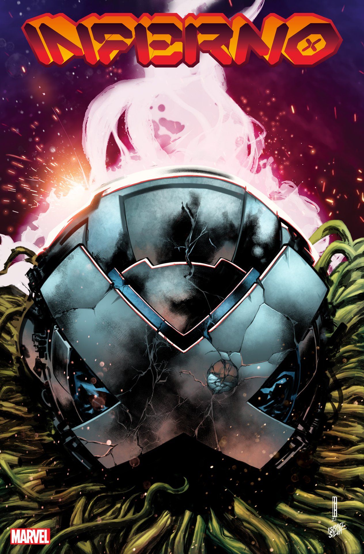 Inferno #4 covers