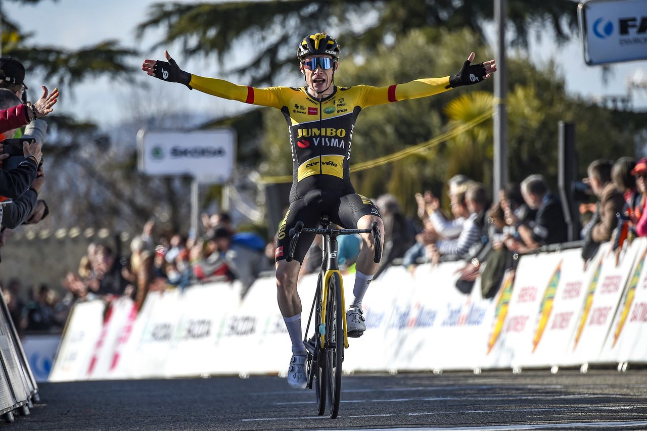 Drome Classic 2022 - 10th Edition - Etoile sur Rhone - Etoile sur Rhone 191,5 km - 27/02/2022 - Jonas Vingegaard (DEN - Team Jumbo - Visma) - photo Tommaso Pelagalli/SprintCyclingAgency&Acirc;&copy;2022