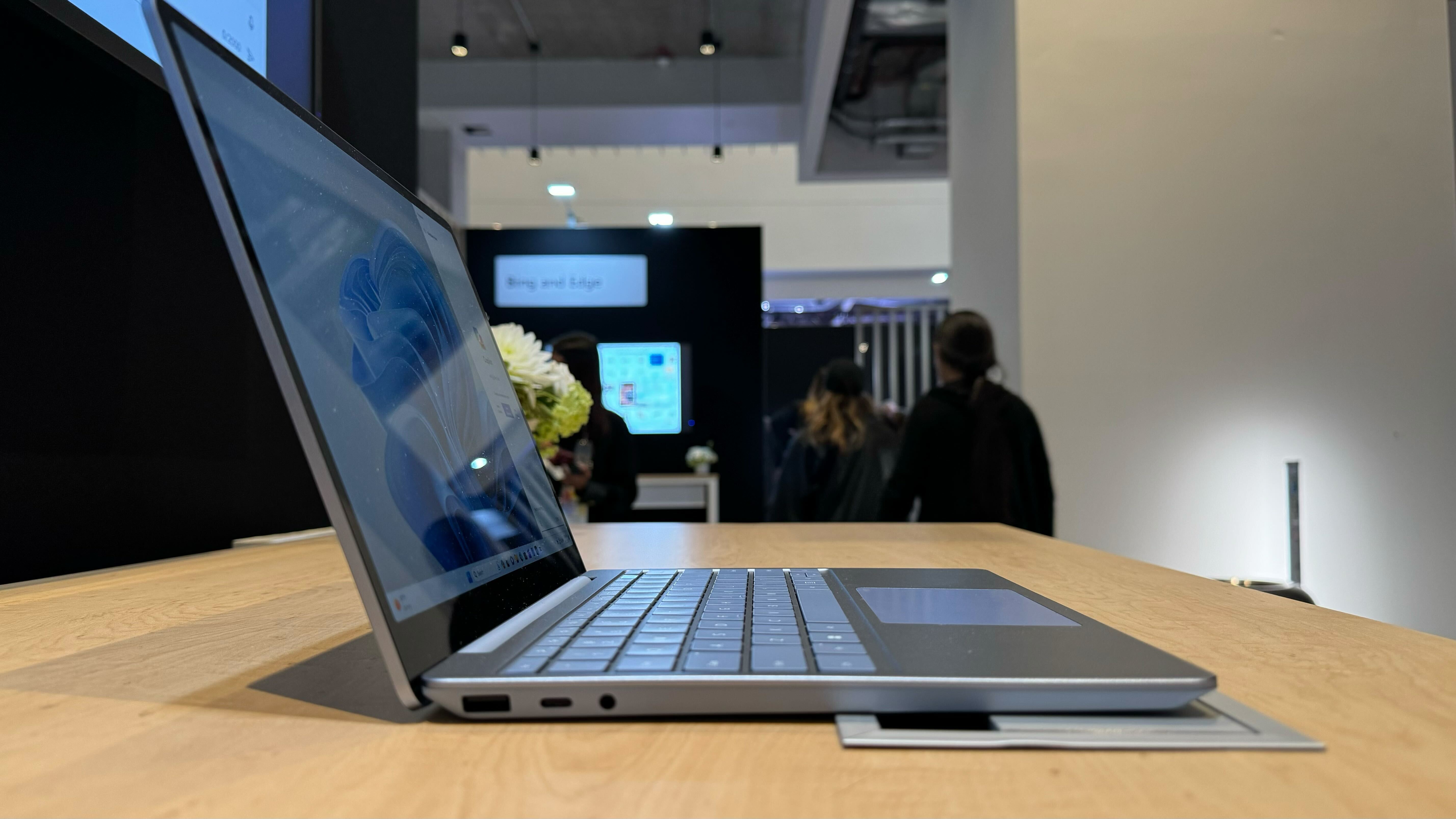 Microsoft Surface Go 3 side view