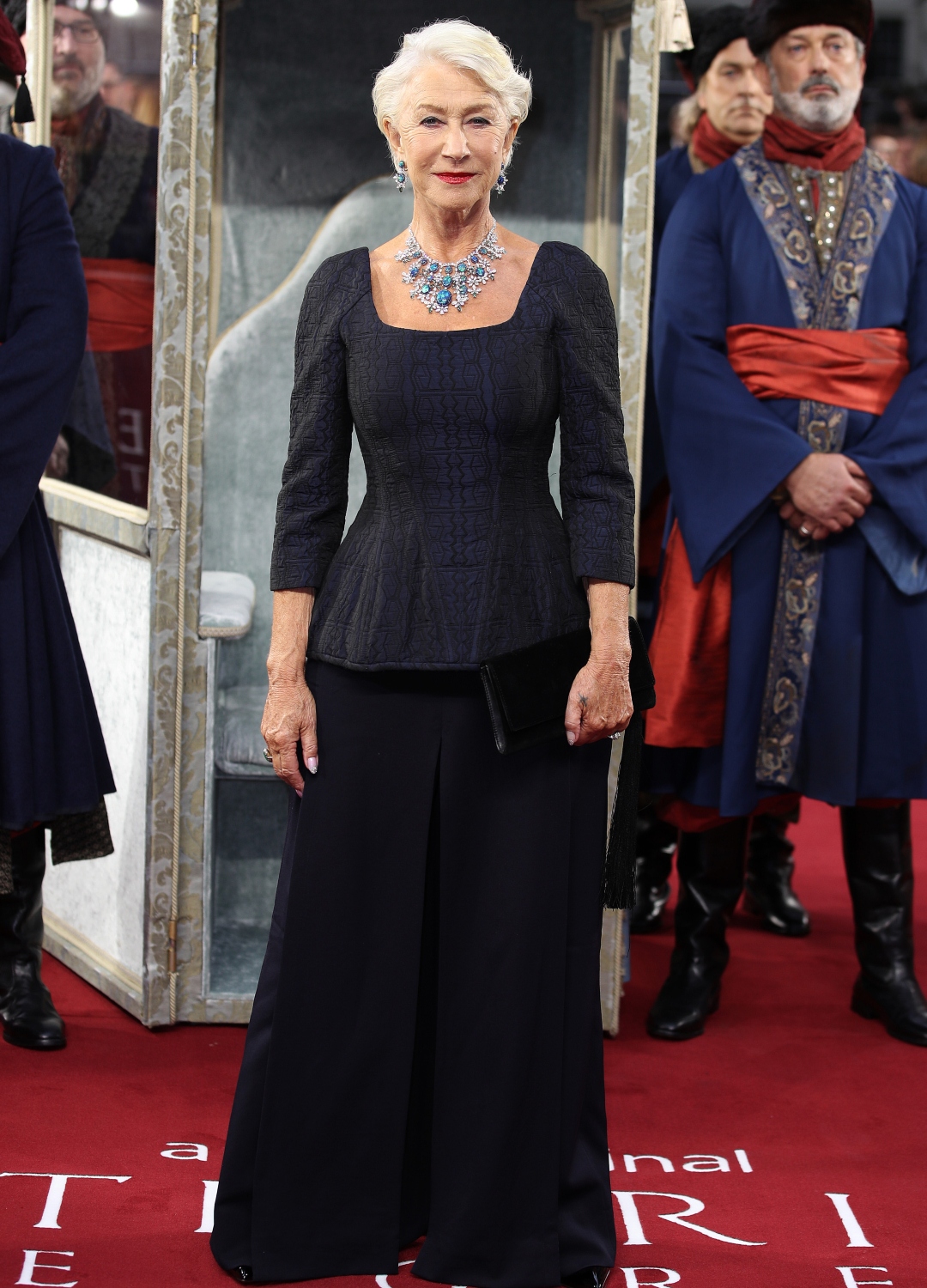 Helen Mirren wearing trousers
