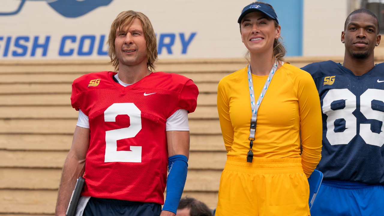 From left to right: Chad Powers and Ricky in Chad Powers.