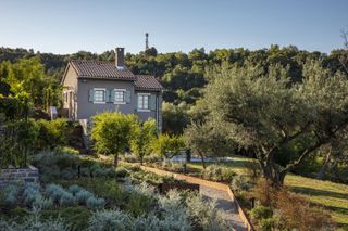Olive groves surround the San Canzian Hotel & Residences in Istria, Croatia