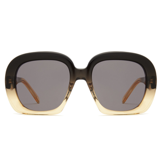 Oversized Round-Frame Sunglasses