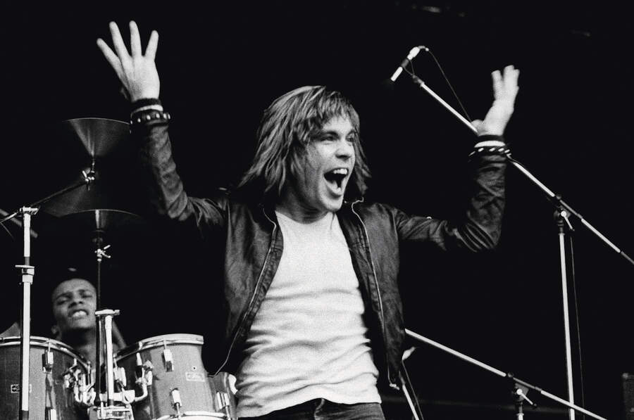 Bruce Dickinson onstage