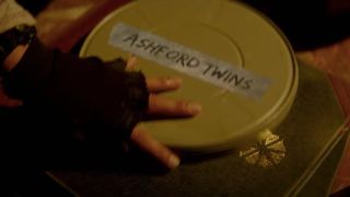 The Ashford Twins footage film canister from Resident Evil: Welcome to Raccoon City.