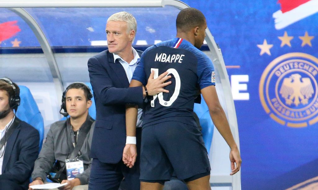 Didier Deschamps Kylian Mbappe