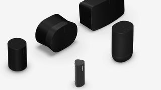 Sonos 2024 speaker lineup, including Move 2, Era 100, Era 300, Five and Roam