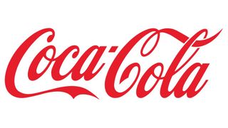 Coca-Cola logo on white background