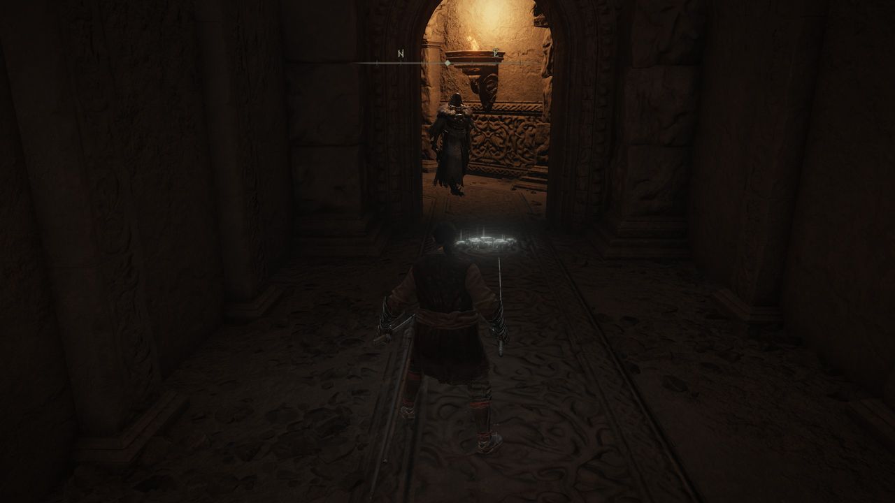 blackflame monk down hallway